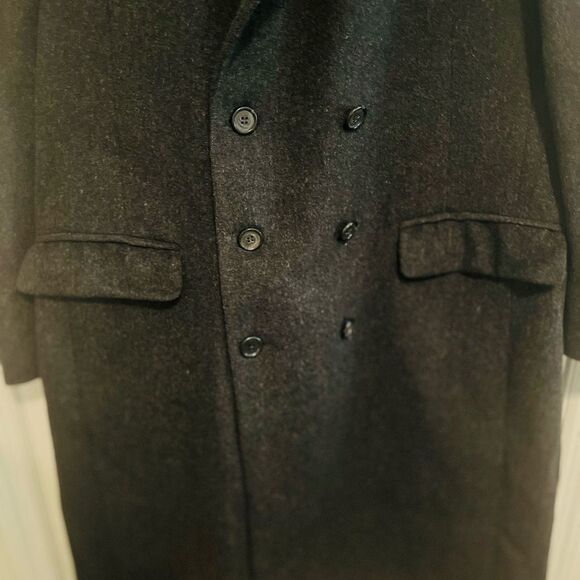 Givenchy Men's Classic Wool Pea Coat - Picture 6 of 16
